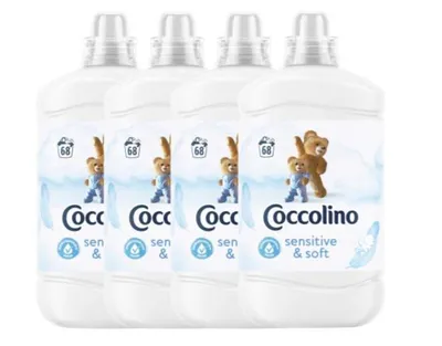 Produktbild von Coccolino Spülmittelkonzentrat Sensitive Pure 272 wash 4x1700ml
