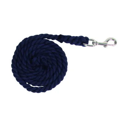 Image de Longe en coton, avec mousqueton brillant bleu
