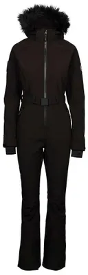 Immagine prodotto di Tuta da sci Dlx Valene, colore nero, taglia M, per donna, colore nero, taglia M