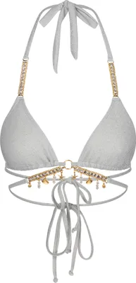 Produktbild von Moda Minx Bikini Top Lumiere Seychelles mit funkelnden Anhängern White XS
