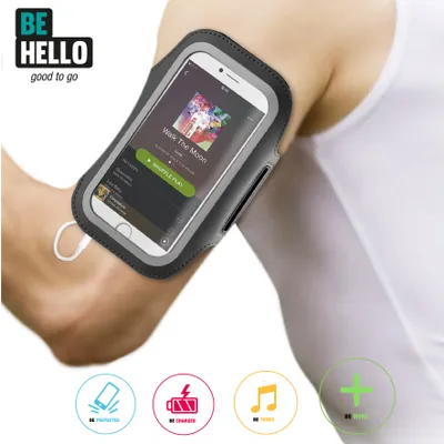 Produktbild von BeHello BEHGAD00023, Armbandbehälter, Jede Marke, 12,7 cm (5"), Schwarz