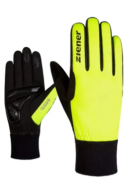 Immagine prodotto di Guanti da ciclismo Ziener SMU giallo veleno: taglia 9,0