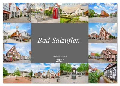 Produktbild von Bad Salzuflen Impressionen (Wandkalender 2027 DIN A3 quer), CALVENDO Monatskalender