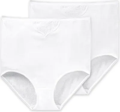 Produktbild von Schiesser Damen 2PACK Maxi 48  weiss Doppelpack
