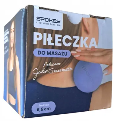 Produktbild von Spokey Massageball kompakt violett 6,5 cm