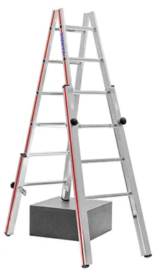 Produktbild von Treppenstehleiter, 2x6 Sprossen