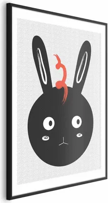 Produktbild von Posterpapier Poster - Rabbit Sees Everything 29.7x42 cm Für Kinder e-A-0114-ao-a