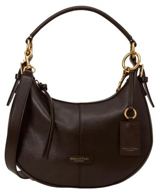 Immagine prodotto di Marc O'Polo Pelle borsa a tracolla borsa a tracolla Pernille Hobo Bag Burnt Coffee marrone scuro