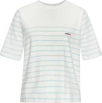 Produktbild von LASCANA T-Shirt weiß-hellblau gestreift Größe 32/34