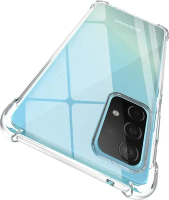Immagine prodotto di Custodia per Samsung Galaxy A52 4G / A52 5G / A52s 5G - Custodia trasparente antiurto per telefoni cellulari Custodia protettiva antigraffio ultra sottile Phonillico