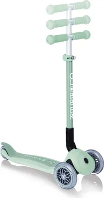 Produktbild von GLOBBER Kinder Roller PRIMO FOLDABLE LIGHTS ECO pistazie