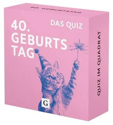 Zdjęcie produktu dla 40. Geburtstag. Das Quiz