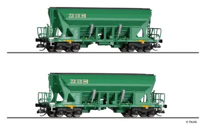 Produktbild von TILLIG Set mit 2 Selbstentladewagen Faccns, MBC Ep.VI 01055 Spur TT