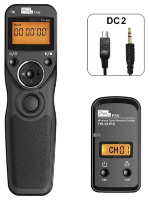 Productafbeelding van Afstandsbediening - Draadloos - Met timer - Compatibel met Nikon D7500, D5600, D3300
