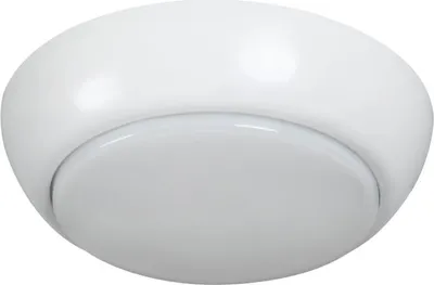 Zdjęcie produktu dla Plafon okrągły ERTON biały 1xE27x40W tworzywo sztuczne wym:9x25,2x25,2cm IP44 Kanlux