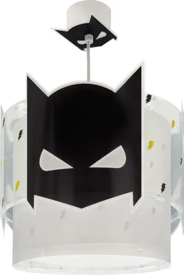 Produktbild von Kinder Deckenlampe Superhelden Dark Hero Doppelschirm nachleuchtend