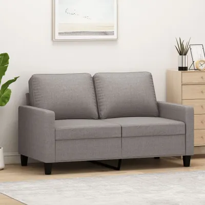 Productafbeelding van Maison Exclusive - Tweekapper sofa, taupe kleur, 120 cm, gestoffeerd