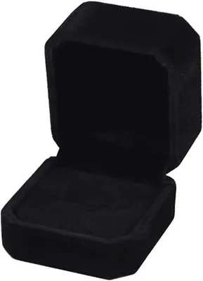 Produktbild von Ringhalter für Eheringe und Heiratsantrag (schwarz)