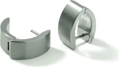 Produktbild von Creolen Klappcreolen aus Titan von BOCCIA TITANIUM Modell 0521-01