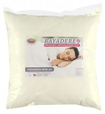 Produktbild von ZBYSZKO I BAYADERE+ Antiallergisches Kissen 40x40 cm Ecru