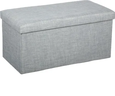 Obrázok produktu pre Eazy Living puf + úložný box Elden Light Grey