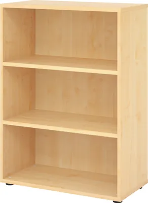 Produktbild von bümö smart Aktenregal - 3 Ordnerhöhen - Nachbildung Ahorn