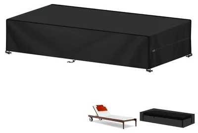 Productafbeelding van Tuinstoelbeschermer, waterdicht, 420D Oxford, 200x68x30 cm