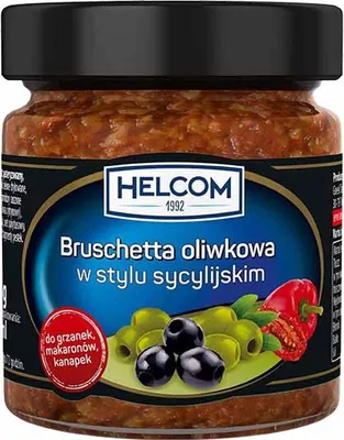 Immagine prodotto di Helcom Bruschetta alle olive siciliane 225 ml