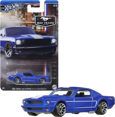 Produktbild von Ford Mustang Fastback 2+2 JBY54 | Hot Wheels Silver Series Fahrzeug