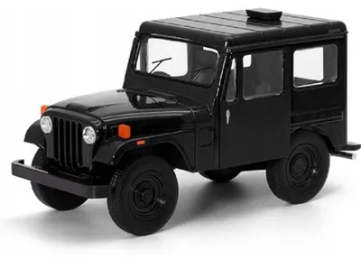 Obrázek produktu pro Kinsmart, model vozidla Jeep Wrangler z roku 1971, kovový, měřítko 1:26
