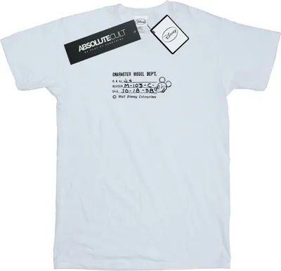 Produktbild von Disney - "Character Model Dept." T-Shirt für Damen BI37367 (S) (Weiß)