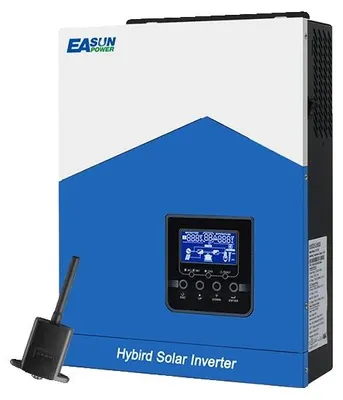 Produktbild von Solar-Hybridwechselrichter, reine Sinuswelle, intelligente Ladefunktionen, 2,2KW 12V WIFI, 220v
