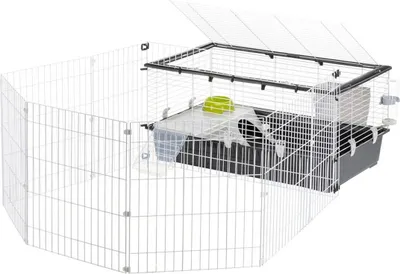 Produktbild von Ferplast Metall-Kunststoff-Käfig