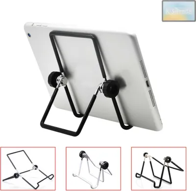 Produktbild von K-S-Trade Tablet-Ständer Tablet-Halterung Tablet-Aufsteller kompatibel mit Huawei MatePad SE 10.4 Wi-Fi faltbarer Tischständer Tablet Halterung