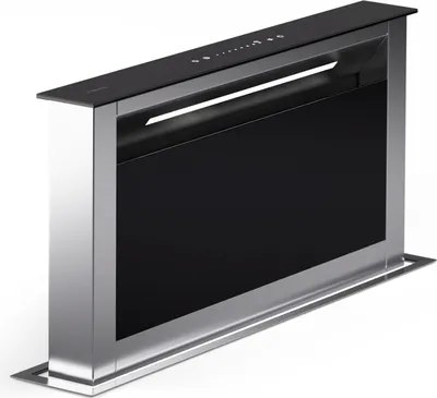 Produktbild von Klarstein downdraft-digestor 60 cm, výsuvný digestor s recirkuláciou vzduchu do kuchyne, tichý recirkulačný digestor bez potrubia, prietok vzduchu 576 m³/h, LED osvetlenie a dotykový ovládací panel