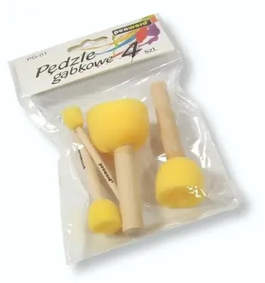 Obrázok produktu pre Špongiové štetce, 4 kusy - Penword