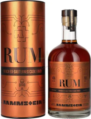 Immagine prodotto di Rammstein Rum French Ex-Sauternes Cask Finish 46,0 %  0,70 lt.