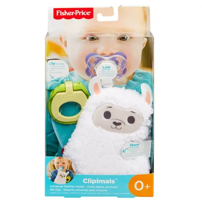 Produktbild von Mattel GNP46, GKC47 - Fisher-Price Schnullertierchen mit Clip Lama