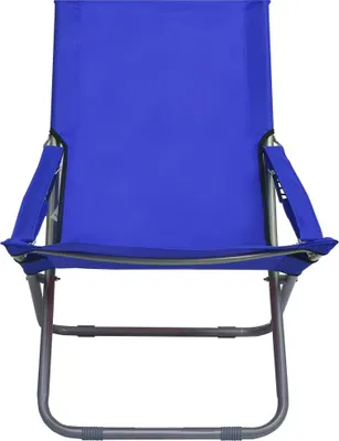 Produktbild von vidaXL Klappbare Strandstühle 2 Stk. Stoff Blau