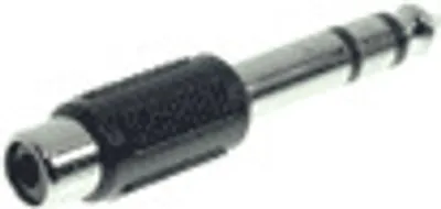 Produktbild von Audio Adapter 6,3mm Klinke Stereo Stecker / Cinch Buchse, Good Connections®