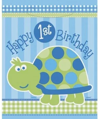 Produktbild von Tüte 1. Geburtstag Schildkröte