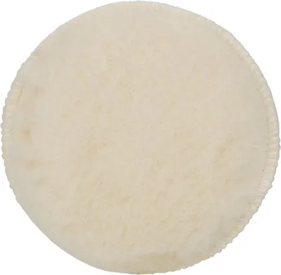 Produktbild von Lammwollhaube für Exzenterschleifer, 130 mm, Klett, 1er-Pack
