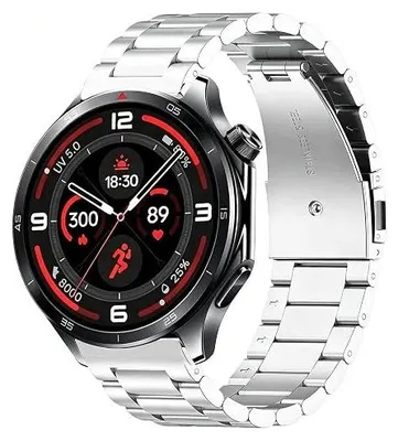 Zdjęcie produktu dla Pasek metalowy do oneplus watch 3 2 2R stal nierdzewna regulowany unisex