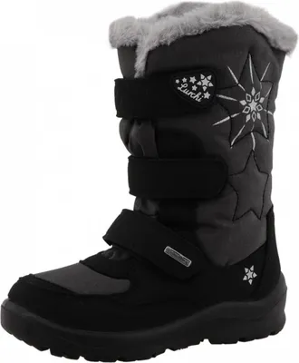 Produktbild von Lurchi Kinderschuhe Mädchen Winterstiefel Schwarz Freizeit