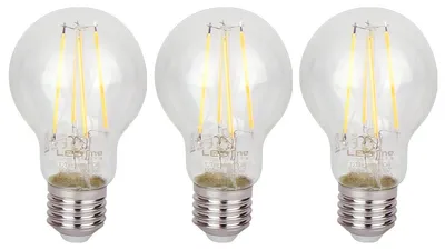 Produktbild von LED Line E27 LED-Lampe A60 10W 1200lm 4000K tralweiß 3 Stück