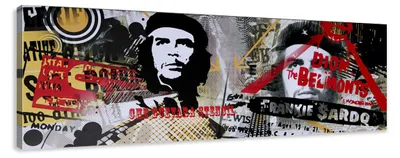 Produktbild von 5707 Che Guevara Leinwandbild 120x40 cm