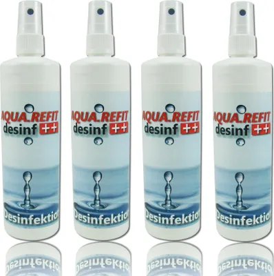 Produktbild von 4X AQUA.REFIT desinf 125 ml mit Zerstäuber