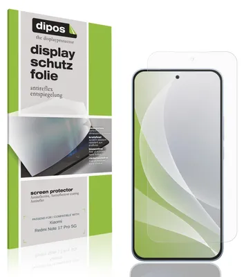 Immagine prodotto di 4x Pellicola Protettiva per Xiaomi Redmi Note 17 Pro 5G Protezione Schermo Antiriflesso dipos