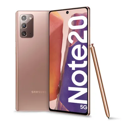 Productafbeelding van Galaxy Note 20 5G 256GB, modelnummer N981B, dual-SIM