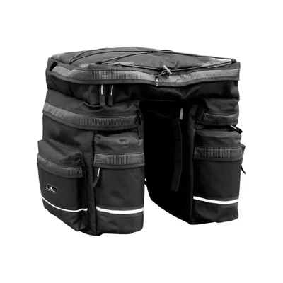 Obrázek produktu pro Longus Triple Dvojitá cestovní brašna na kolo Black
